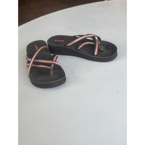 Teva Women's Olowahu Flip-Flop Sandals Size 11 Pink - Picture 5 of 8